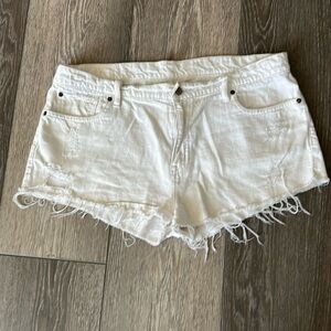 Denim & Supply white shorts